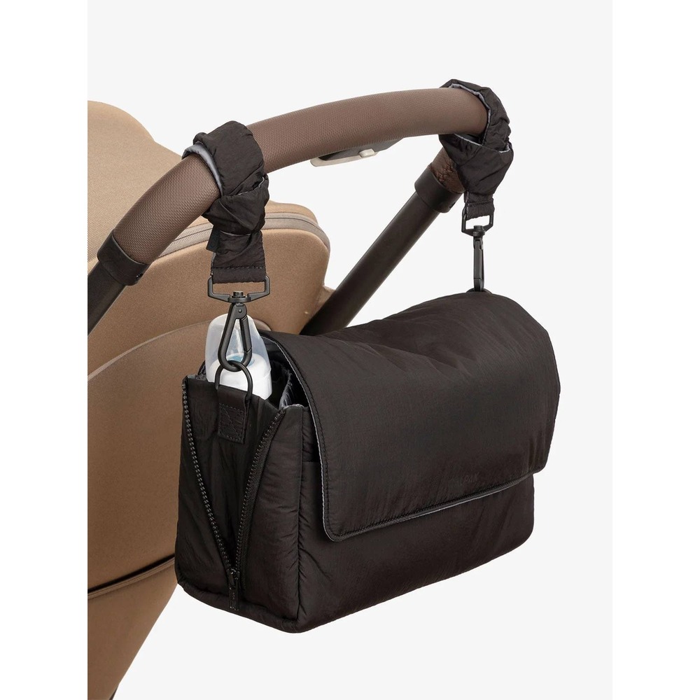 Calpak Convertible Stroller Caddy Crossbody Kids OS Black Padded Nylon